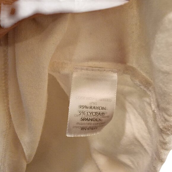 J. Jill Wearever Collection Tank Top Sleeveless Stretch White Women Size 1X - Picture 4 of 5